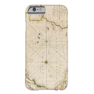 Antique world map barely there iPhone 6 case