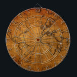 Antique World Map Dartboard<br><div class="desc">Antique World Map</div>