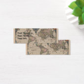 Antique World Map: Historical Cartography Art (Desk)
