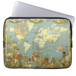 Antique World Map of the British Empire, 1886 Laptop Sleeve