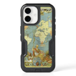 Antique World Map of the British Empire, 1886 iPhone 16 Case