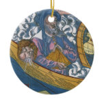 Antique World Map with Claudius Ptolemy, 1507 Ceramic Ornament