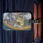 Antique World Map with Claudius Ptolemy, 1507 Luggage Tag