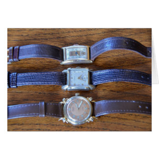 Antique Wrist Watches Cards