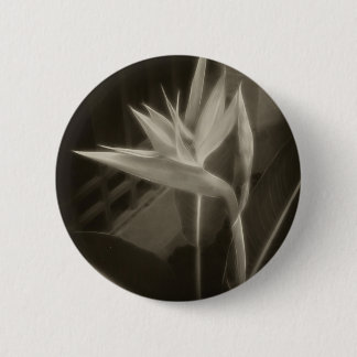 Antiqued Bird of Paradise 10 Button