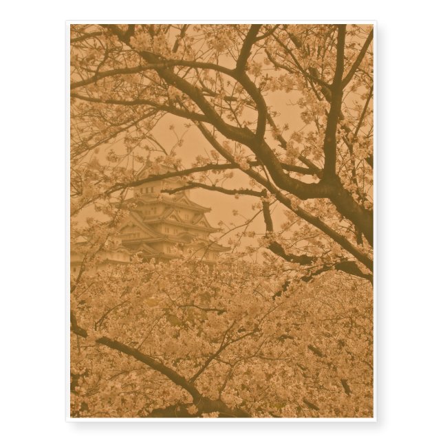 Antiqued Himeji Dream Temporary Tattoos (Front)