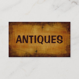 Antiques Antique Business Card
