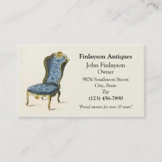 Antiques Business Card