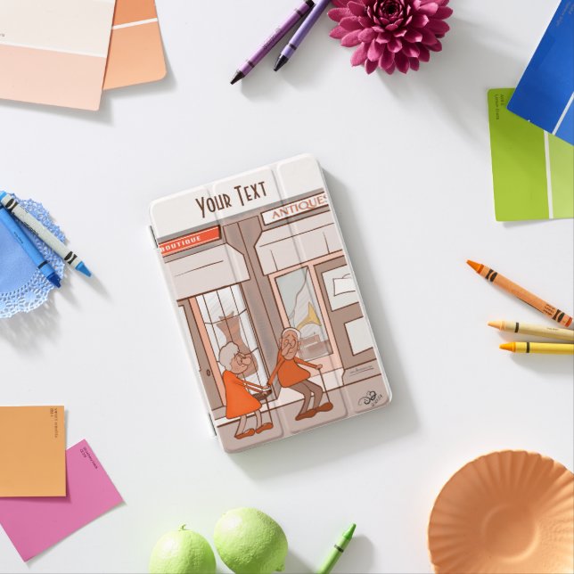 Antiques iPad Smart Cover (In Situ)