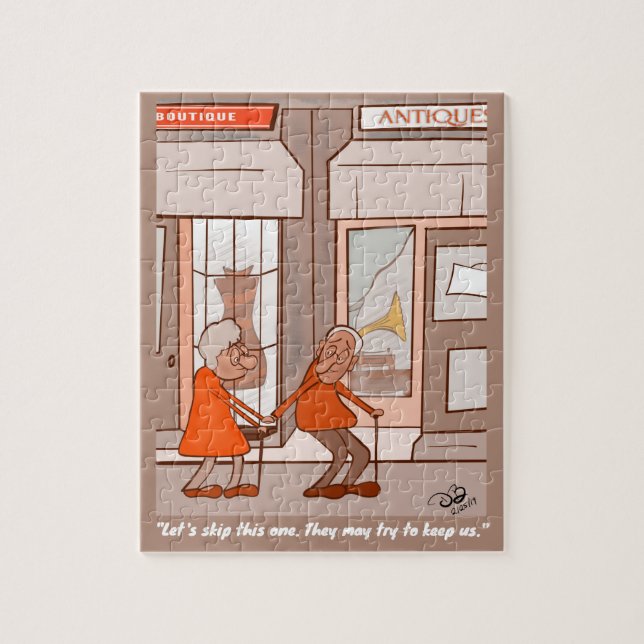 Antiques Jigsaw Puzzle (Vertical)