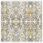 Antiquing-Modern Baroque Pattern Fabric