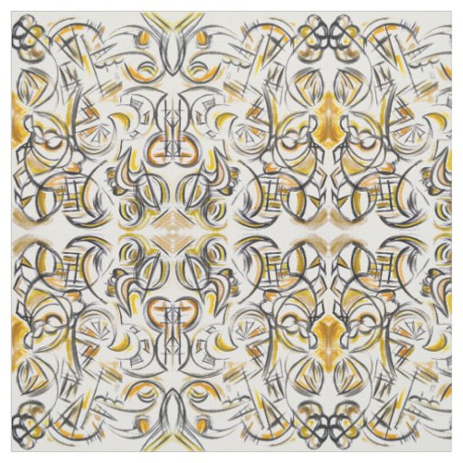 Antiquing-Modern Baroque Pattern Fabric