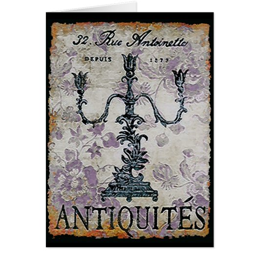 Antiquities ~ Card (Front)