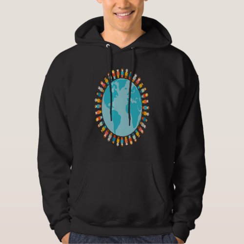Antiracist empowerment social justice human rights hoodie