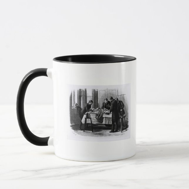 Antiseptic Surgery, 1882 Mug (Left)