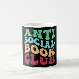 Antisocial Book Club Coffee Mug