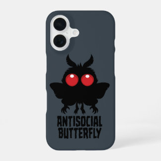 Antisocial Butterfly Mothman Cryptid iPhone 16 Case