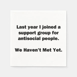 Antisocial Group Napkins