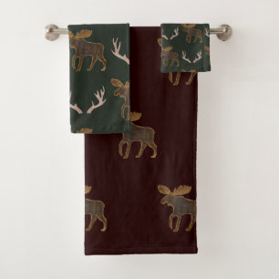 Antler & Moose combo Bath Towel Set