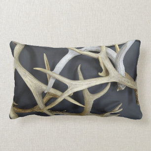 Antler Throw Pillow