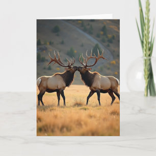 Antler Touch Fathers Day Card