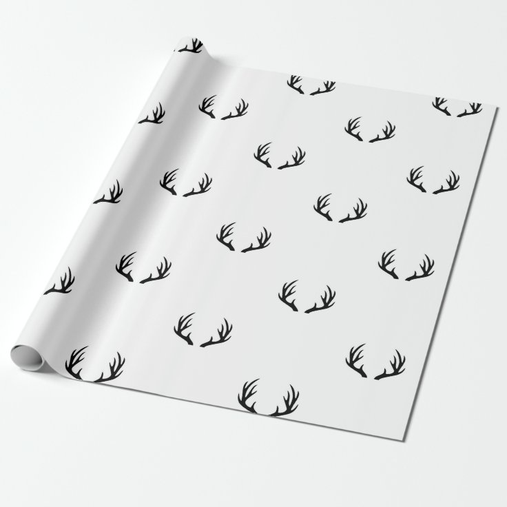 Antler Wrapping Paper | Zazzle