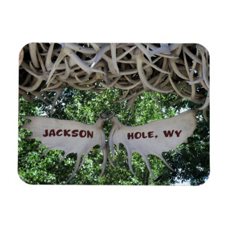 Antlers Arch Jackson Hole, Wyoming Travel  Magnet