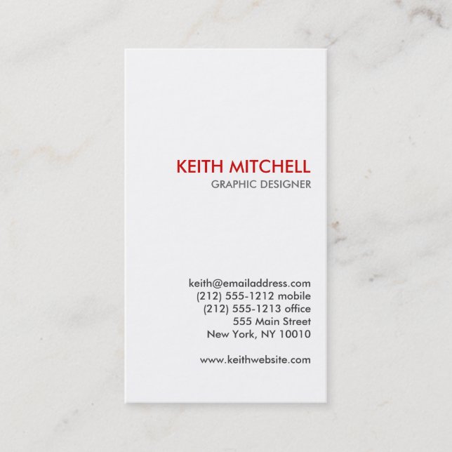 ANTLERS Business Card (Front)