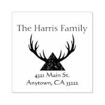 Antlers Silhouette Personalized