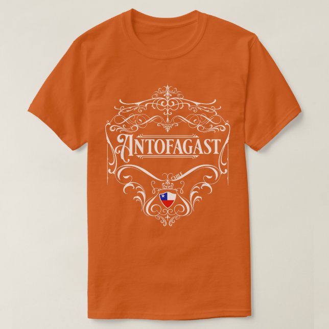 Antofagast Vintage design 1 T-Shirt (Design Front)