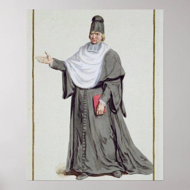 Antoine Arnauld (1612-94) from 'Receuil des Estamp Poster (Front)