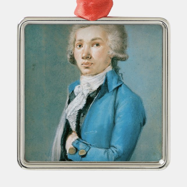 Antoine Barnave Metal Ornament (Front)