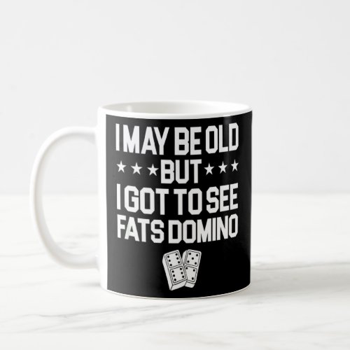 Antoine Fats Fan Domino Music Legend Fan  I May Be Coffee Mug
