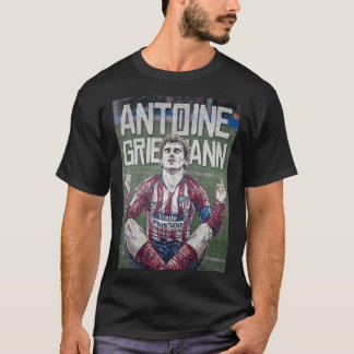 Antoine Griezmann Zen Meditation Illustration T-Shirt