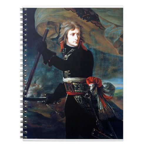 Antoine Jean Gros Napoleon Bonaparte on the Bridge Notebook