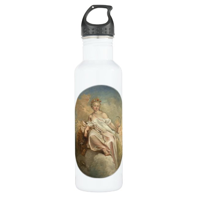 Antoine Watteau Ceres (Summer) c1717-1718 Stainless Steel Water Bottle (Front)