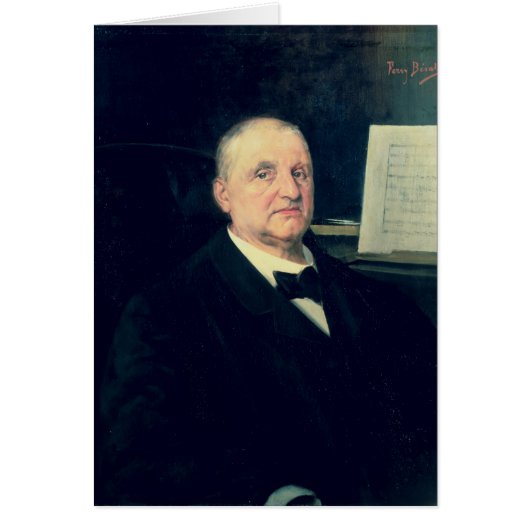 Anton Bruckner, 1889 Cards (Front)