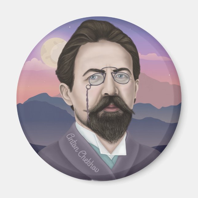 Anton Chekhov Magnet (Front)