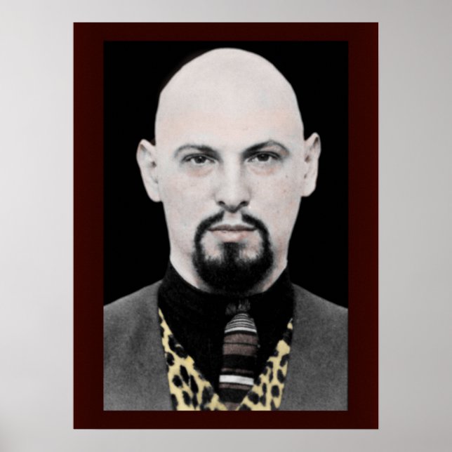 Anton LaVey Portrait Poster 18x24 (Front)