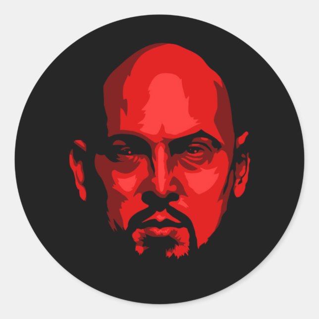 Anton LaVey Sticker (Front)