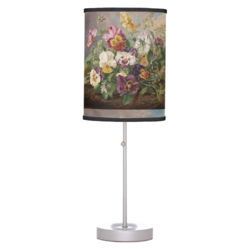 Anton Mollis Vintage Pansy Table Lamp