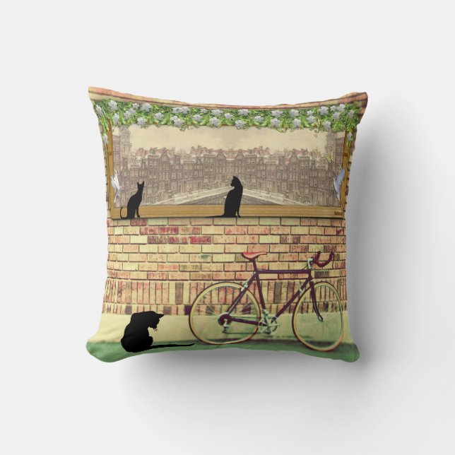 Anton Pieck polyester pillow (Front)