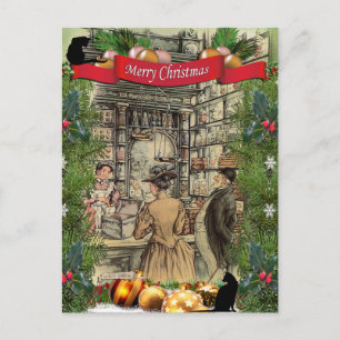 Anton Pieck 'The Bakery' Holiday Postcard