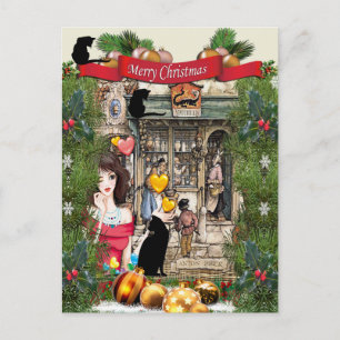 Anton Pieck "The Chemist" Postcard