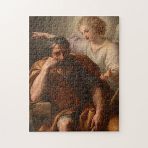Anton Raphael Mengs The Dream Of St Joseph Jigsaw Puzzle