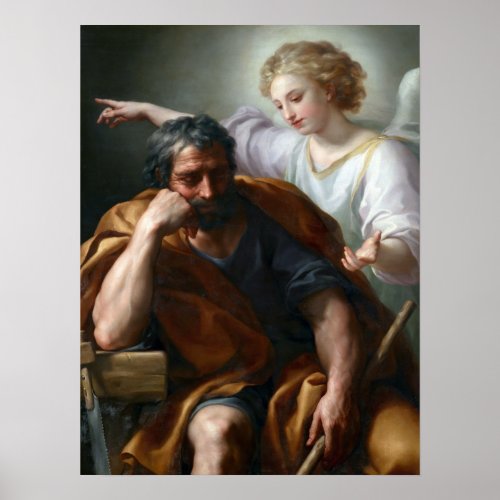 Anton Raphael Mengs The Dream of St Joseph Poster