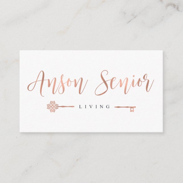 Anton Senior Living Business Card (Front)
