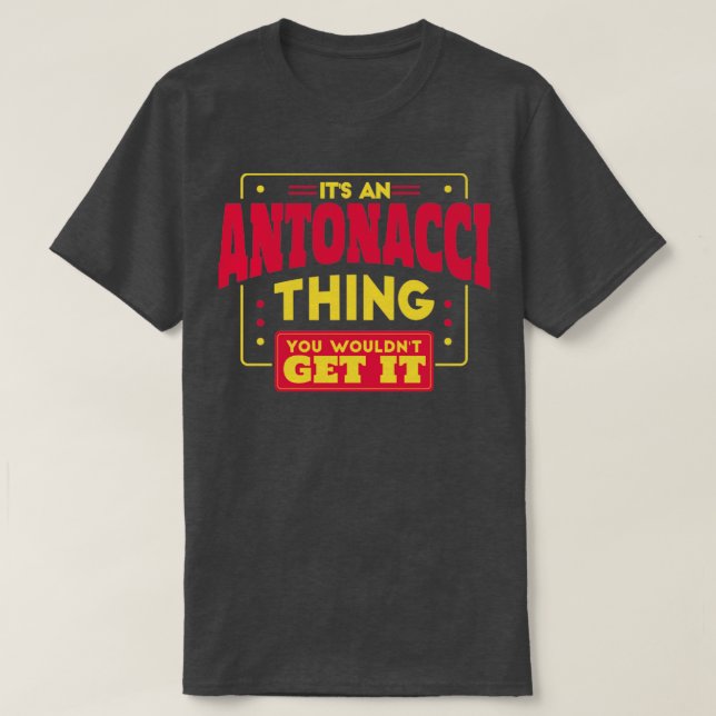 Antonacci T-Shirt (Design Front)