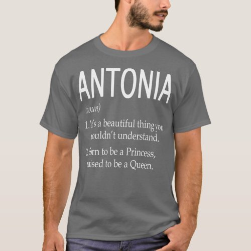 Antonia Name Gift T_Shirt