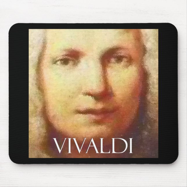 Antonia Vivaldi Customizable Merchandise Mouse Pad (Front)